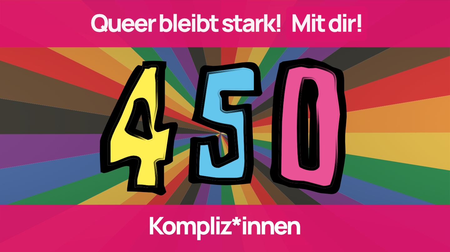 Ein unglaublicher Start: Über 450 Kompliz*innen an Bord!